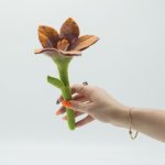 (image for) Felt Flowers - Lily (assorted colours)