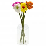 (image for) Felt Flowers - Daisy (assorted colours)