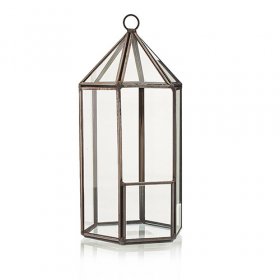 Glass Terrarium - Lantern Shape Glass Terrarium - Lantern Shape