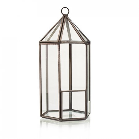 (image for) Glass Terrarium - Lantern Shape