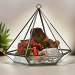 (image for) Glass Terrarium - Large Diamond