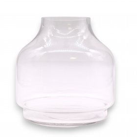 Medium Ball Top Terrarium on Dark Tung Wood Medium Ball Top Terrarium on Dark Tung Wood