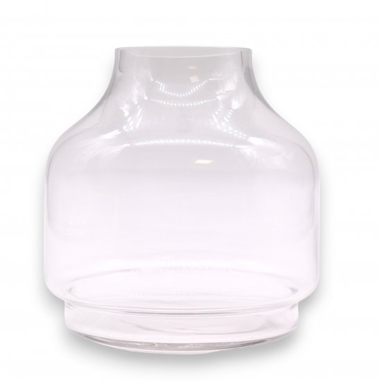 (image for) Medium Ball Top Terrarium on Dark Tung Wood