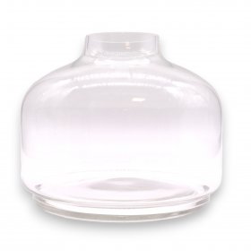 Ex-Large Ball Top Terrarium on Dark Tung Wood Ex-Large Ball Top Terrarium on Dark Tung Wood