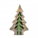(image for) Lost in the Forrest - Small Tree in a Tree Wooden Decoration - 15x10cm