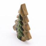 (image for) Lost in the Forrest - Small Tree in a Tree Wooden Decoration - 15x10cm