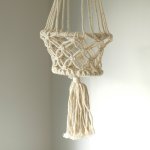 (image for) Macrame Pot Holder - Single Small Pot