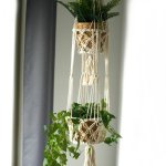 (image for) Macrame Pot Holder - Double Holder