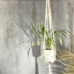 (image for) Macrame Pot Holder - Large Pot Holder - Extra Long
