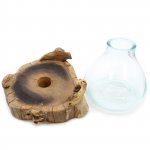 (image for) Molten Glass Large Fish Tank 3.7 litre (with light cavity)- 30cm