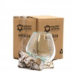 (image for) Molten Glass on Whitewash Wood - Small Bowl