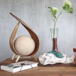 (image for) Molten Glass on Whitewash Wood - Vase - Medium