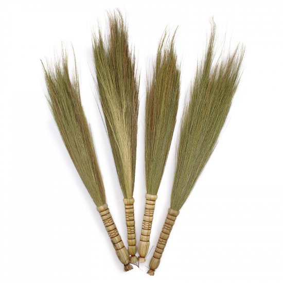 (image for) Set 4 - Pampas Broom - Natural