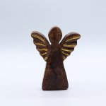 (image for) Small Mango Wood Angel - Gold Decor