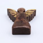 (image for) Small Mango Wood Angel - Gold Decor