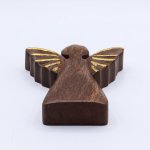 (image for) Medium Mango Wood Angel - Gold Decor