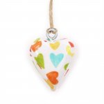 (image for) Small Decor Wood Heart - Pastel Hearts