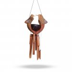 (image for) Bamboo Windchime - Natural finish - Husband & Wife