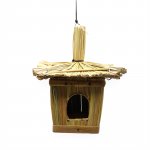 (image for) Small Square Seagrass Bird Box 18x13cm