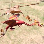 (image for) Red Coconut Dragon Mobile 37cm