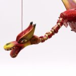 (image for) Red Coconut Dragon Mobile 37cm