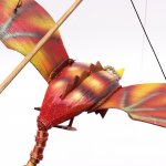 (image for) Red Coconut Dragon Mobile 37cm