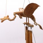 (image for) Coconut Dragon Wind Chimes