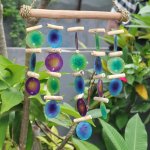 (image for) Green & Purple Driftwood Chime
