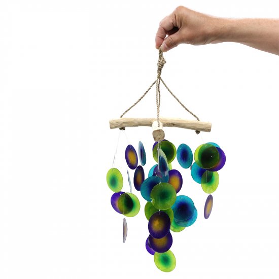 (image for) Green & Purple Driftwood Chime