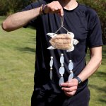 (image for) Whitewash Turtle Carving and Natural Copis Drop