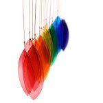 (image for) Rainbow Glass Chime - Assorted