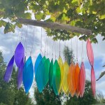 (image for) Rainbow Glass Chime - Assorted