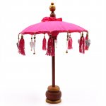 (image for) Bali Home Decor Parasol - Cotton - Pink- 40cm