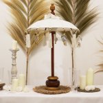 (image for) Bali Home Decor Parasol - Canvas - Natural- 40cm