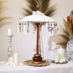 (image for) Bali Home Decor Parasol - Canvas - Natural- 40cm