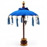 (image for) Bali Home Decor Parasol - Cotton - Blue- 40cm
