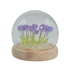 Floral Glow Garden Dome - 20 Tulips - LED USB Floral Glow Garden Dome - 20 Tulips - LED USB