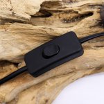 (image for) DriftGlow Lamp Emerald Crackle Shade