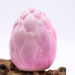 (image for) DriftGlow Lamp Crackle Lotus Flower Shade - Purple