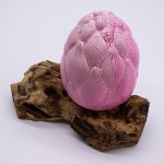 (image for) DriftGlow Lamp Crackle Lotus Flower Shade - Purple