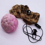 (image for) DriftGlow Lamp Crackle Lotus Flower Shade - Purple