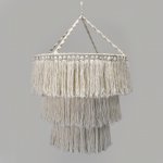 (image for) Macrame Soft Chandelier - Natural