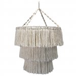 (image for) Macrame Soft Chandelier - Natural