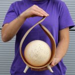 (image for) Natural Coconut Lamp - Natural Loop