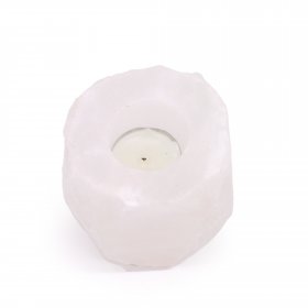 Crystal Rock Himalayan Salt Candle Holder 600-800g Crystal Rock Himalayan Salt Candle Holder 600-800g