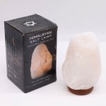 (image for) Crystal Rock Himalayan Salt Lamp - & Base apx 2-3kg