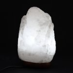 (image for) Crystal Rock Himalayan Salt Lamp - & Base apx 2-3kg