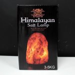 (image for) Quality Natural Salt Lamp - & Base apx 3-5kg
