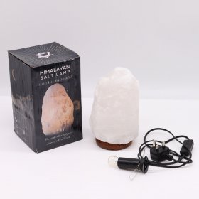 Crystal Rock Himalayan Salt Lamp - & Base apx 3-5kg Crystal Rock Himalayan Salt Lamp - & Base apx 3-5kg