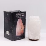 (image for) Crystal Rock Himalayan Salt Lamp - & Base apx 8-10kg